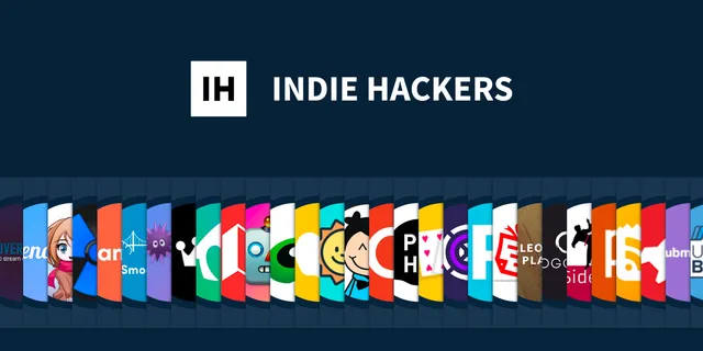 Indie Hackers website preview